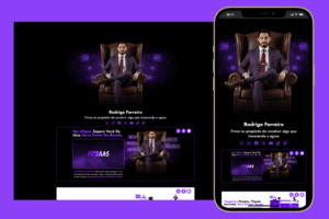 Sites Prontos Profissionais Template Para Bio site Link na Bio