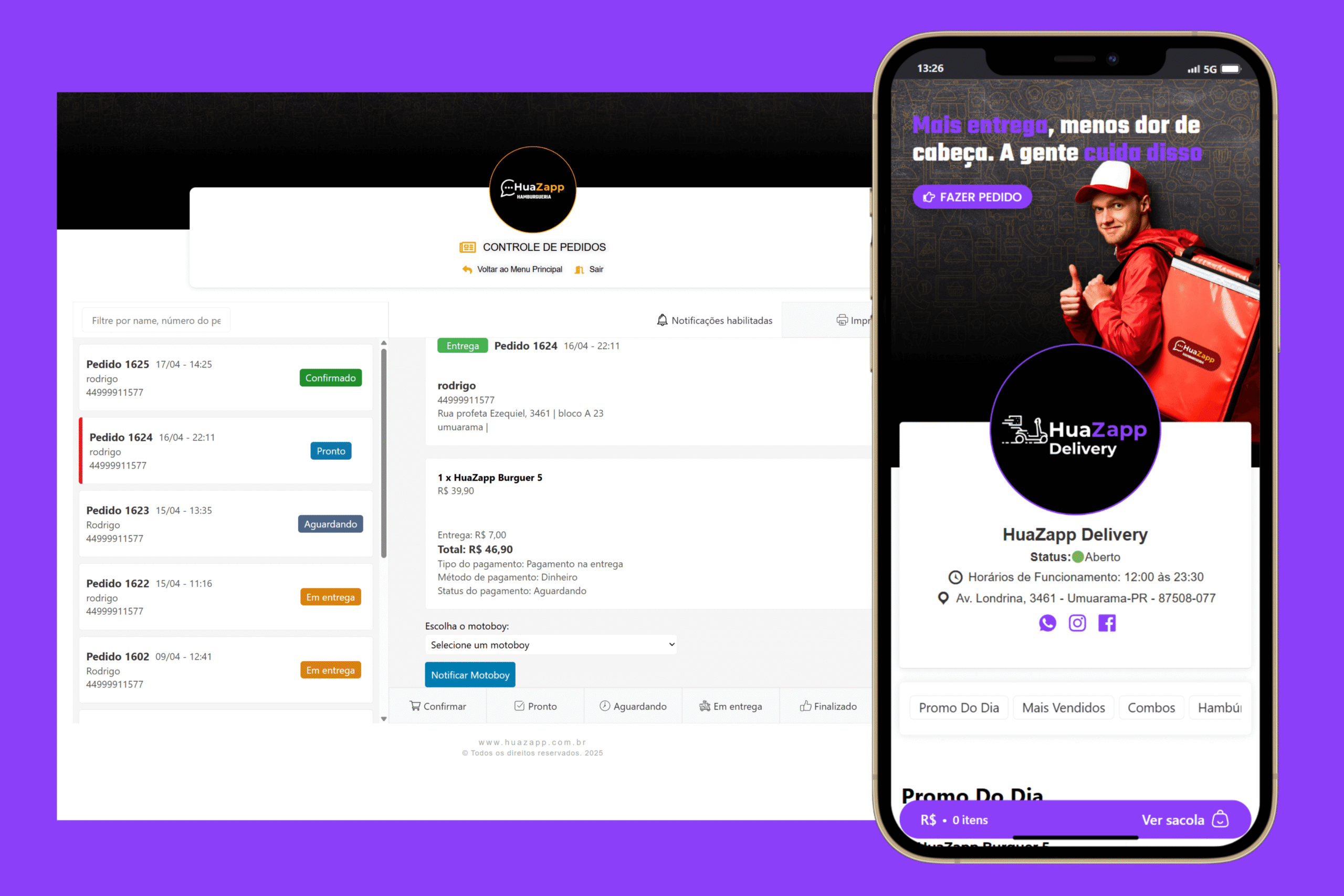 Sites Prontos Profissionais Sistema Para Delivery