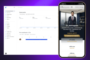 Site Para Advogados Com Sistema de Agendamentos
