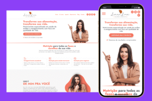 Sites Prontos Profissionais site para nutricionistas