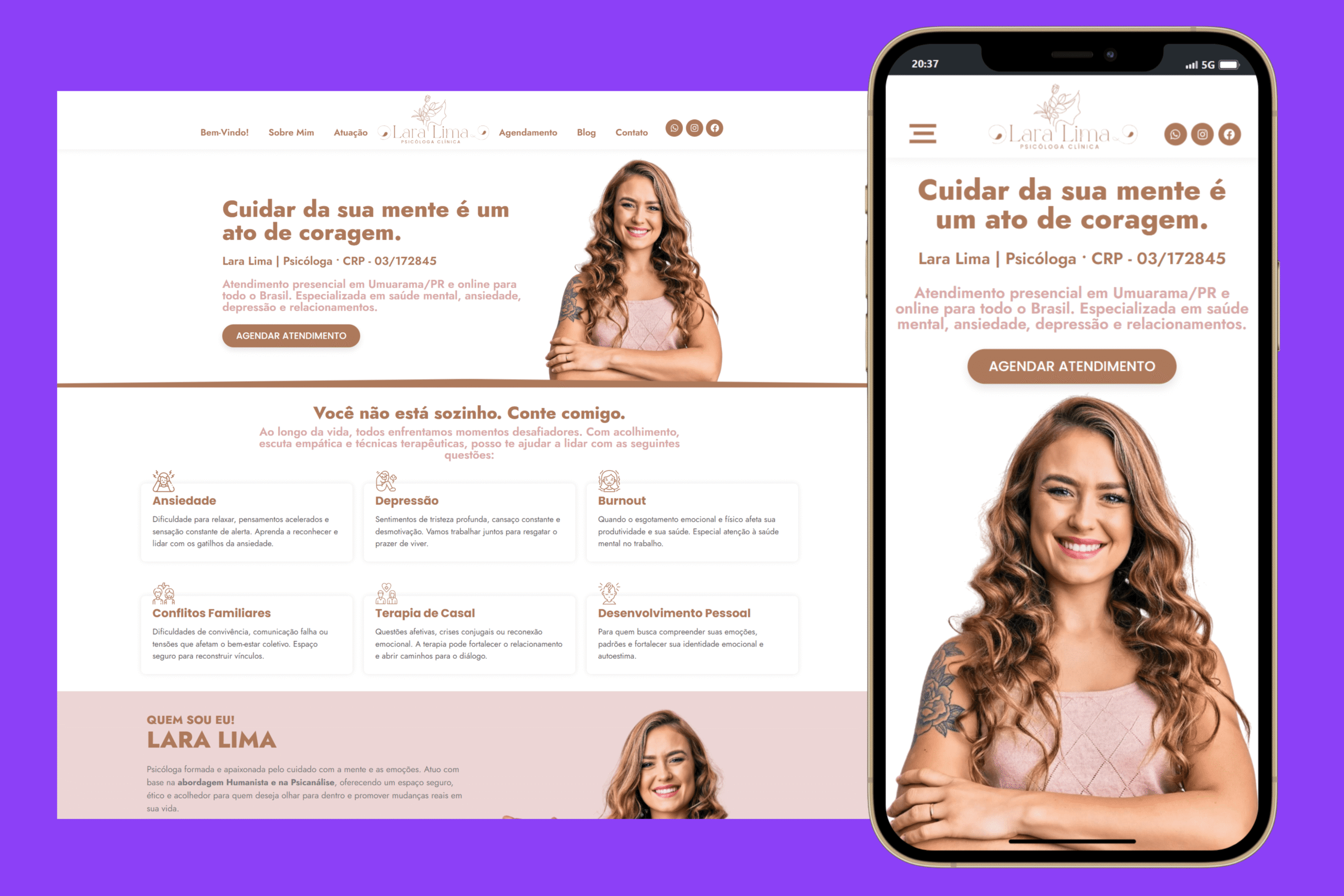 Sites Prontos Profissionais Site Site Para Psicólogos