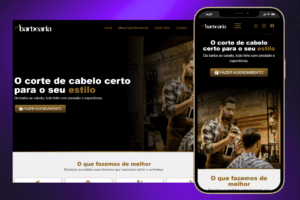 Sites Prontos Profissionais Site Para Barbearia