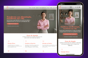 Sites Prontos Profissionais site para nutricionistas