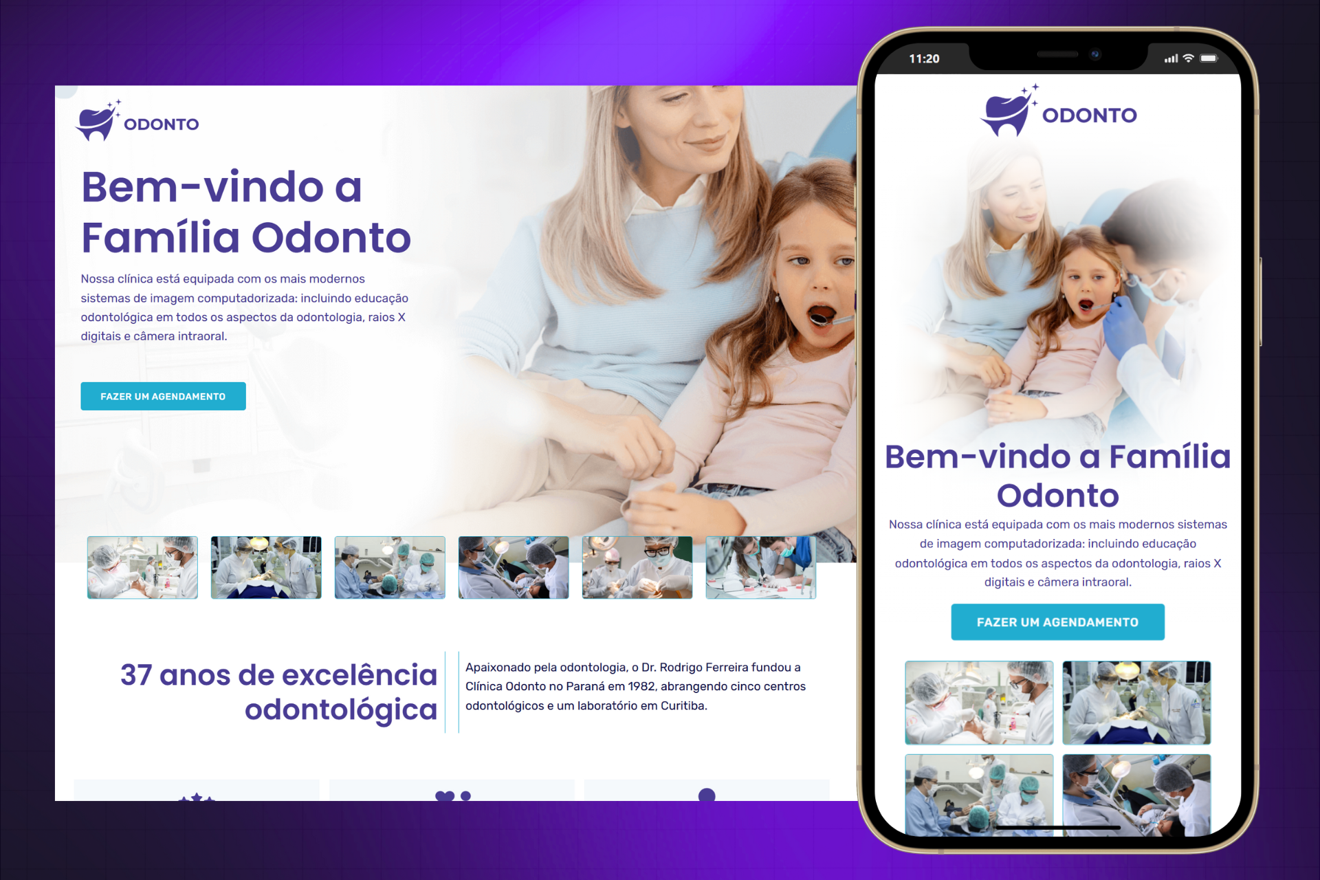 Site Para Clínicas Odontológicas, Sites Prontos Profissionais